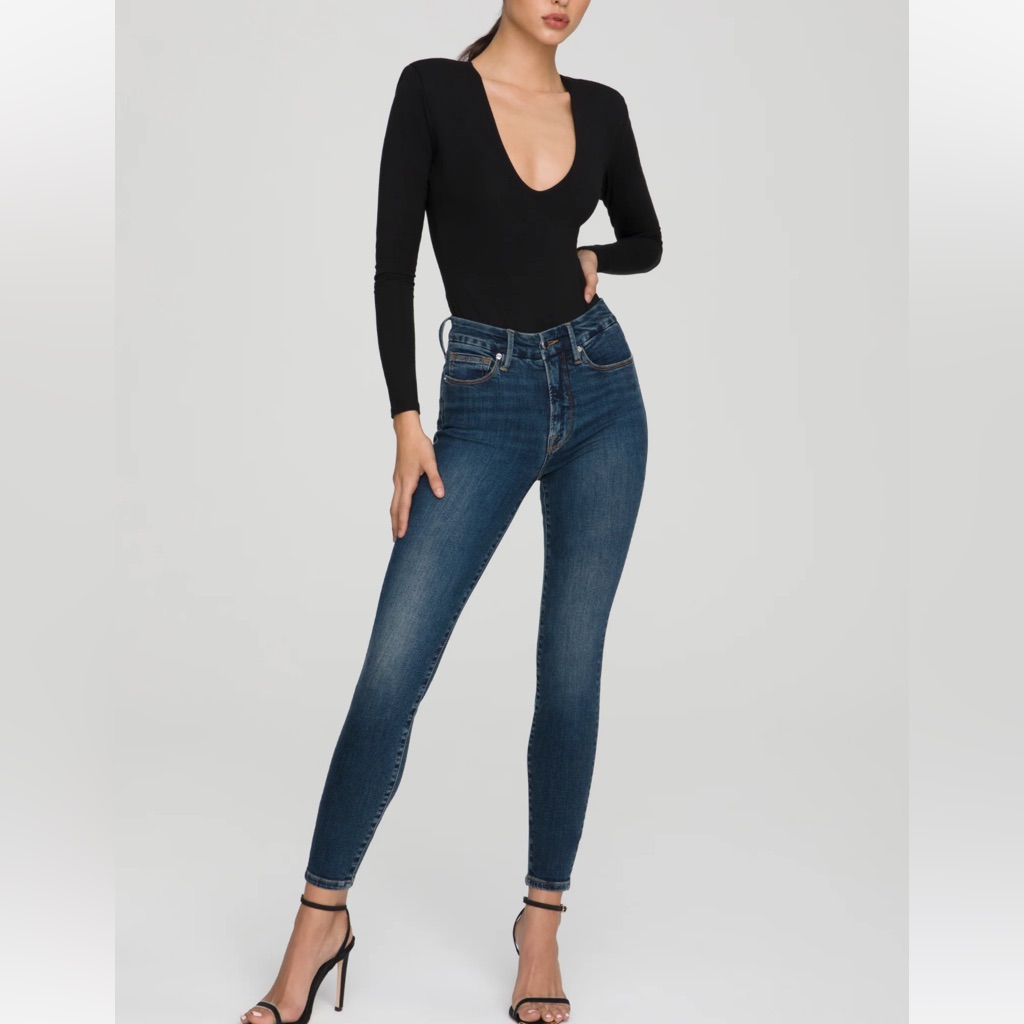Good American Good Legs Skinny Jeans - Size 12/31 - Like New Condition